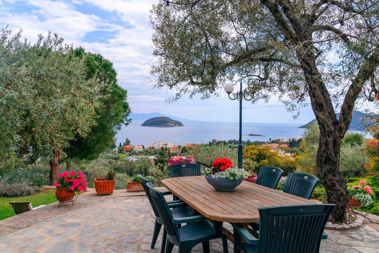 Villa Elia Kavala - Mediterranean Holiday Villa PalaiónTsiflíkion Esterno foto