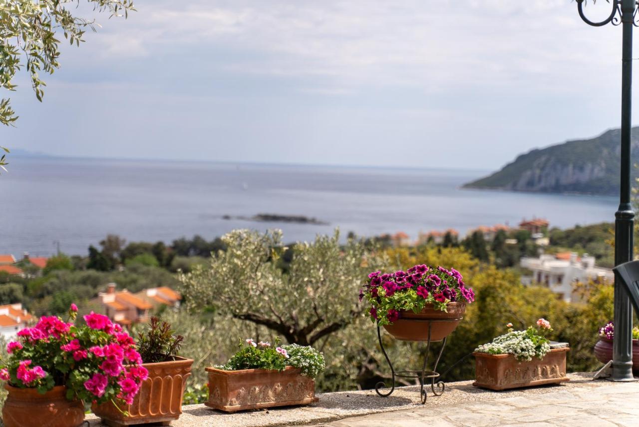Villa Elia Kavala - Mediterranean Holiday Villa PalaiónTsiflíkion Esterno foto
